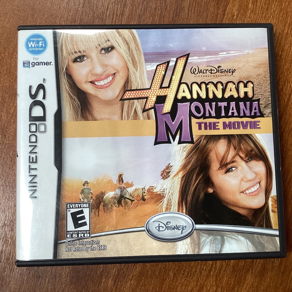 Nintendo DS Game Walt Disney Hannah Montana The Movie